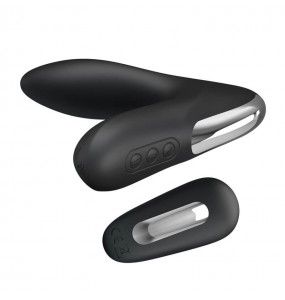 MR PLAY - NASREDDIN Inflatable Vibrating Anal Massager (Chargeable - Black)